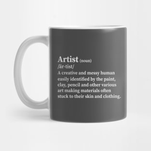 Definition of an artist Mug